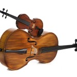 Ricci Violin - with big brother