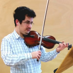 Ivan Knezevic rehearsing